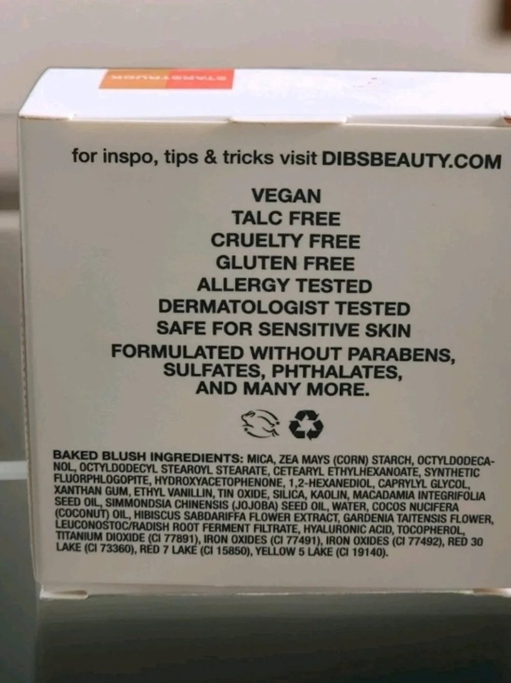 DIBS Starstruck Baked Powder Bronzer Duo - Pink & Bronze Shimmer Vegan